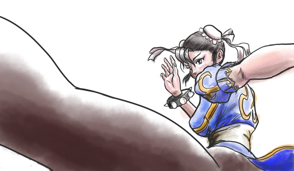 落書き春麗