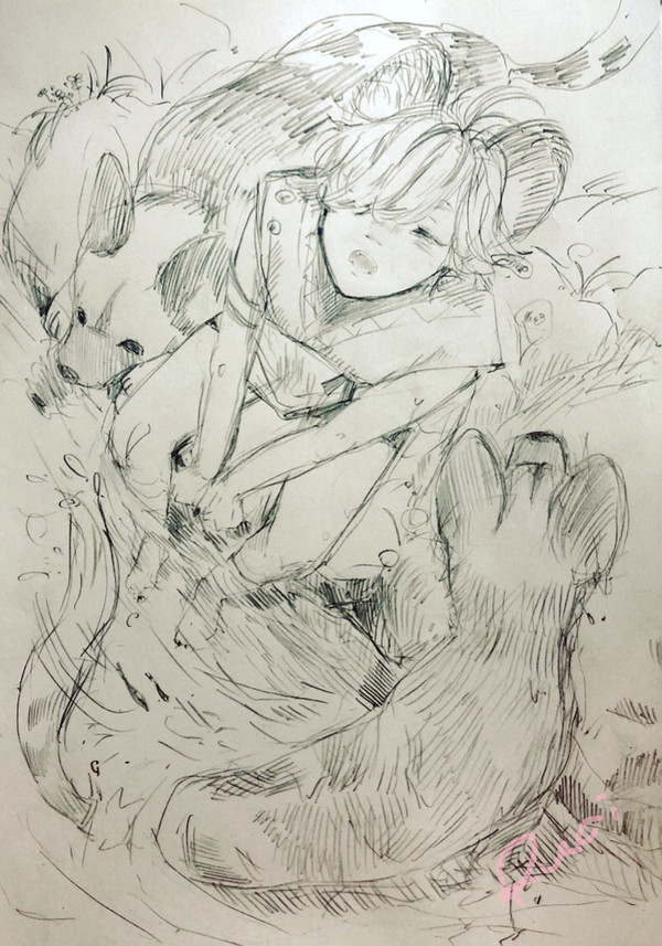 川遊び