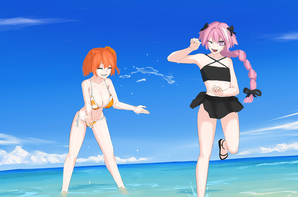 夏のぐだアス