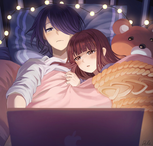 ishimiko cuddling