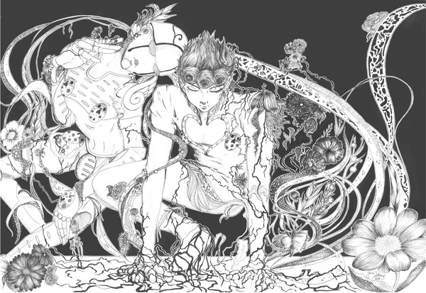 GioGio & Gold Experience Fanart