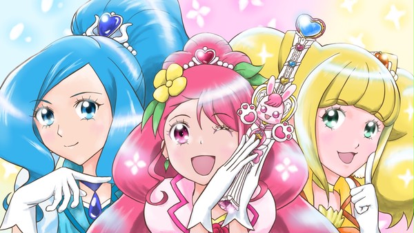 ヒーリングっどプリキュアをiPadで描いてみた