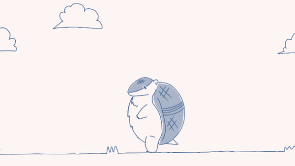 だんだんマジロになる