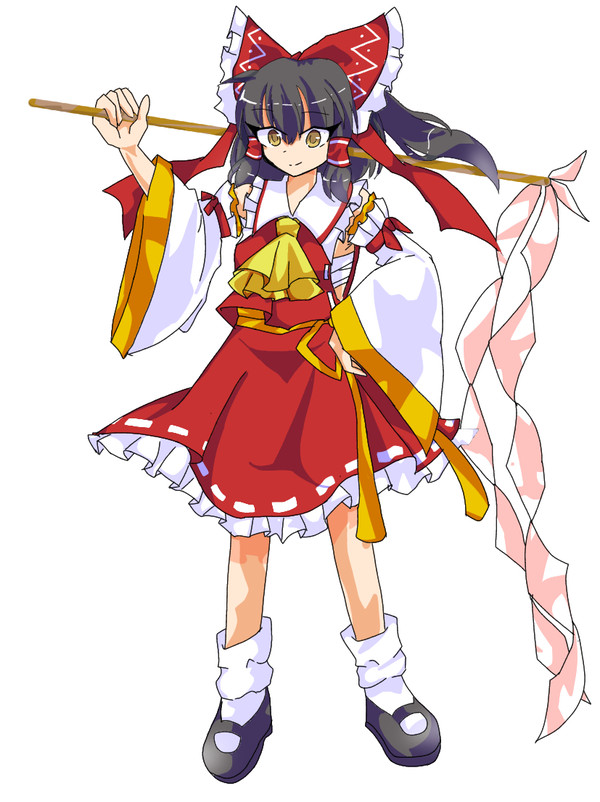博麗霊夢立ち絵 表情差分＋色差分＋オプション