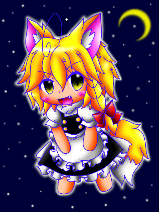 リハビリのきつねちゃん