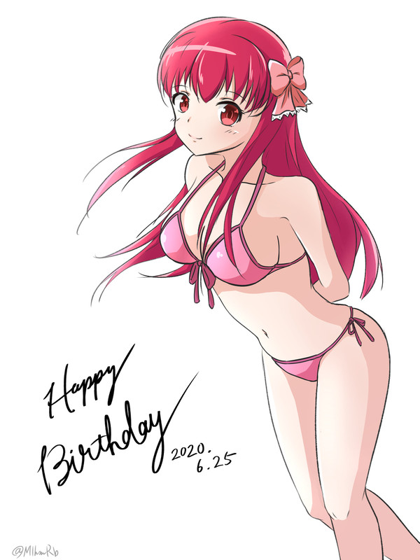 亜麻音ちゃん誕生日絵2020