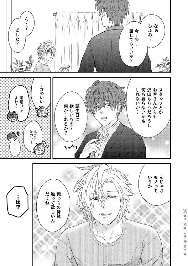 【ひふど④】ひふみ誕生日ネタ(全年齢版)