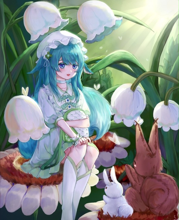绿色松鼠