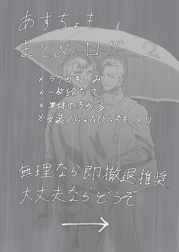 【刀剣乱腐】あずちょもログ2