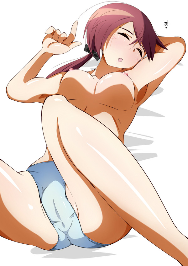 お姉ちゃん爆睡