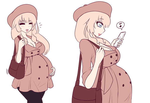 (2018) PREGNANT AKEMI SKETCHES