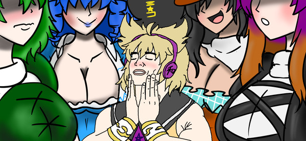 Miko's harem