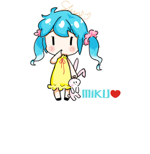 Mikuは幼稚園にいる