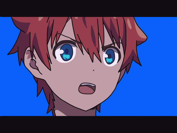 SSSS .GRIDMAN 響裕太描いてみた。少し色白ver