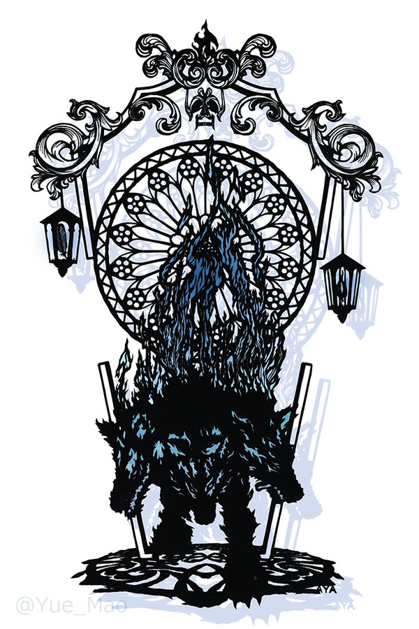 【切り絵】イデア・シュラウド概念（スキャン画像）