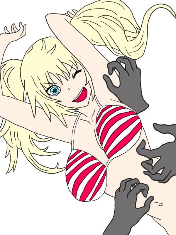 最近描いたくすぐり絵