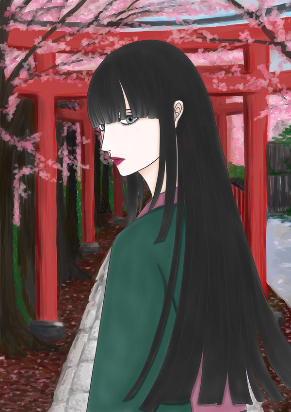 和風美人