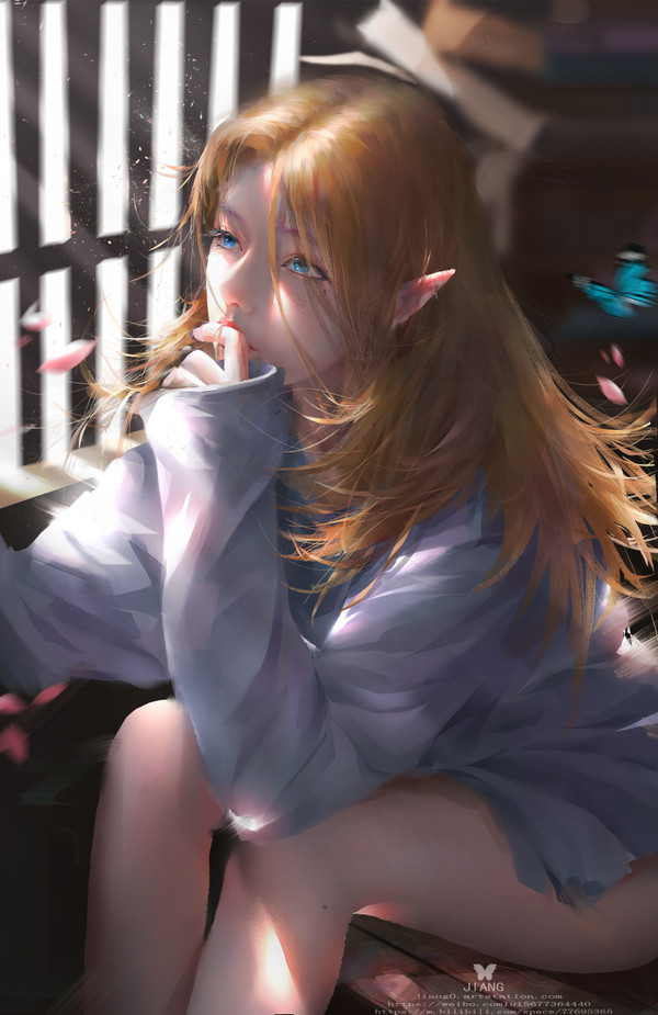 沐浴阳光