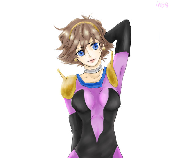 Gガンダム  レイン ・ミカムラ  (リク絵)