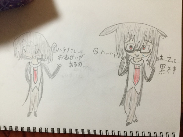 片目を見たハテナの行方（黒神の）