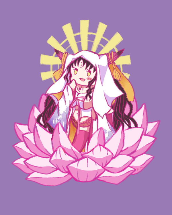 さあ、蓮の花にお還りなさい