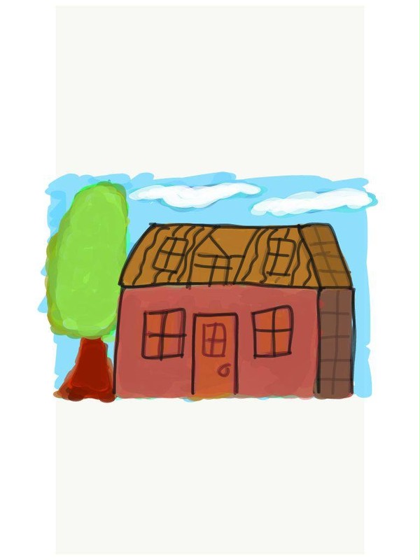 家の絵
