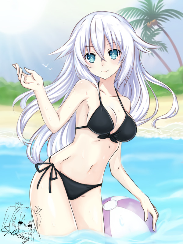 Black Heart at Beach
