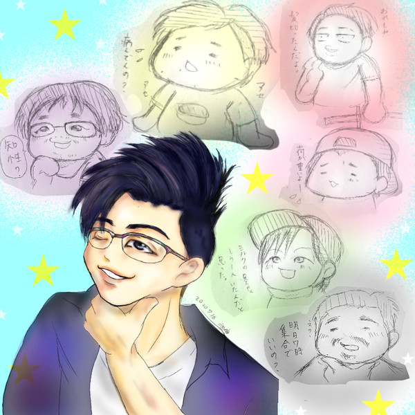 おさかなさんイラストまとめ