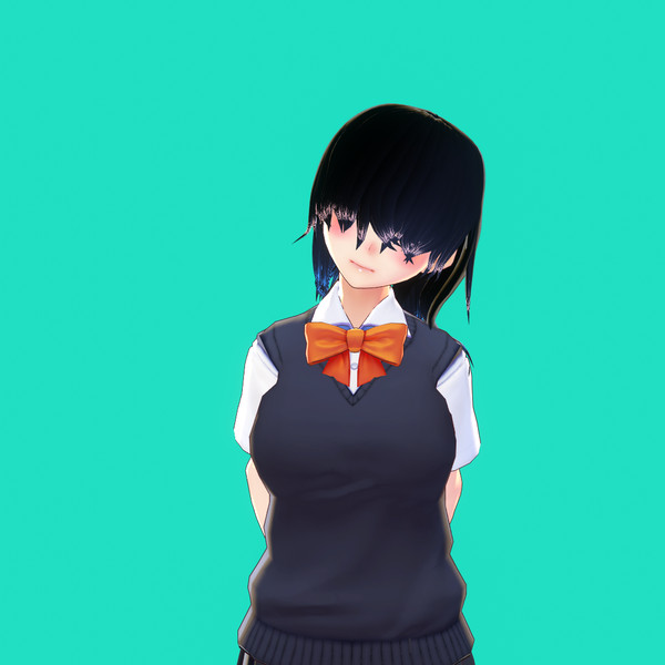 よその子 伏見向雛子ちゃん 3Dモデル