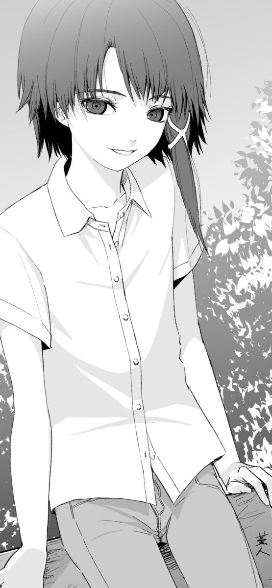 中性的な腰付きを描きたかった
