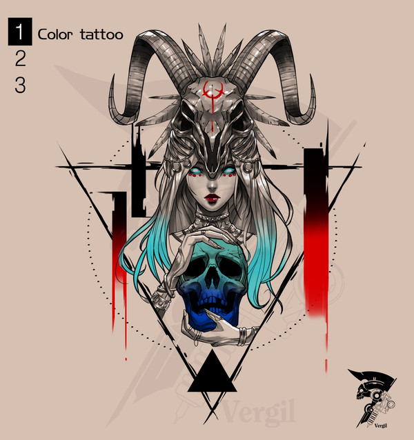 tattoo design_Indian