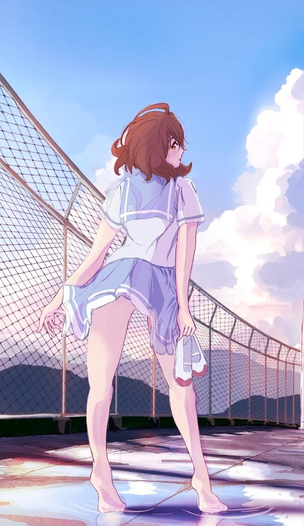one day in summer, after rain