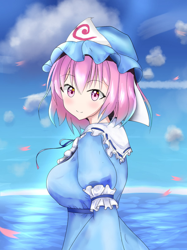 幽々子様と海