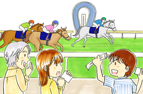競馬のイラスト
