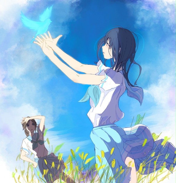 blue