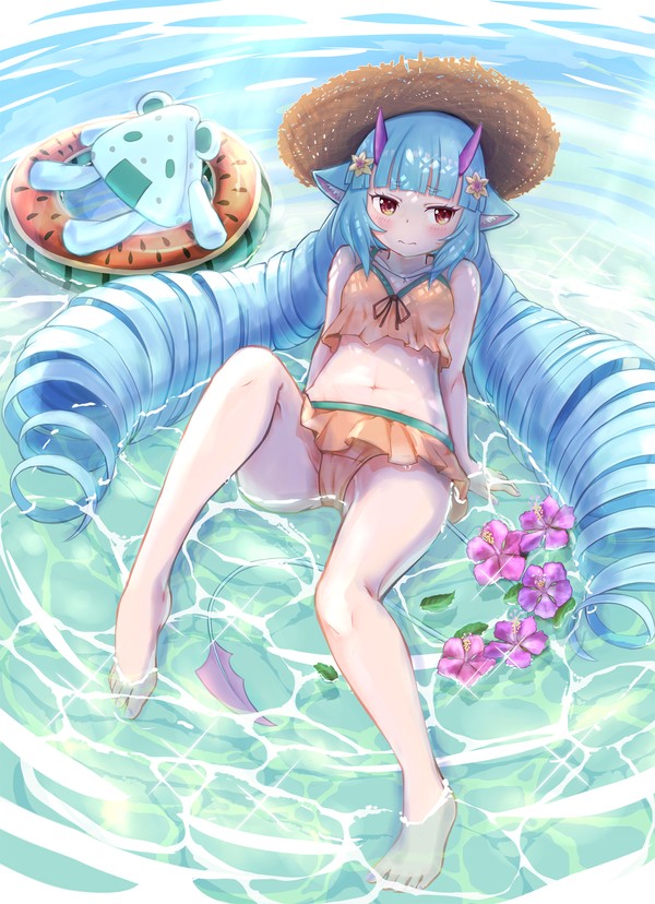 水着デルミン（SB69Aのすがた）