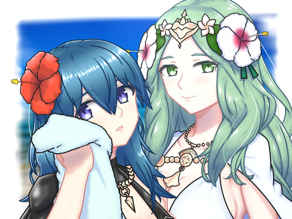 水着ベレス先生とレア様