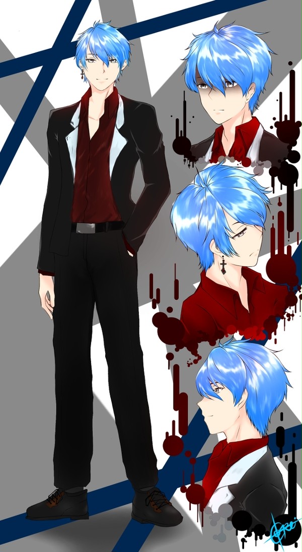 Dright Azure Character Design