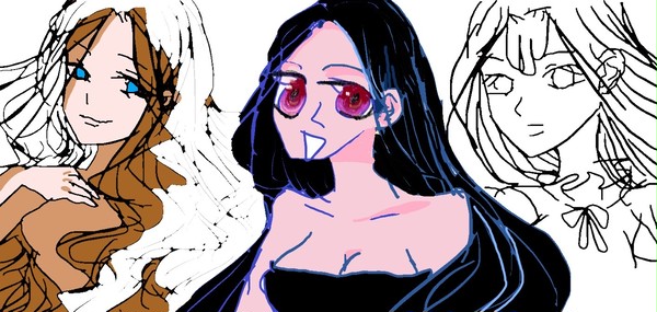 three girls