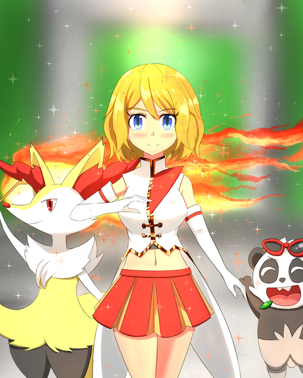 serena (セレナ) from Pokémon XY