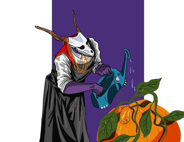 エリアスとパンプキン🎃