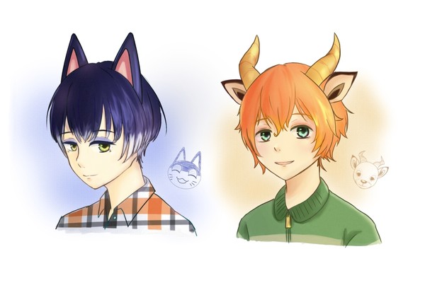 【擬人化】ビンタ＆ペーター
