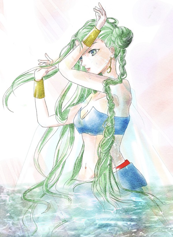 水浴び