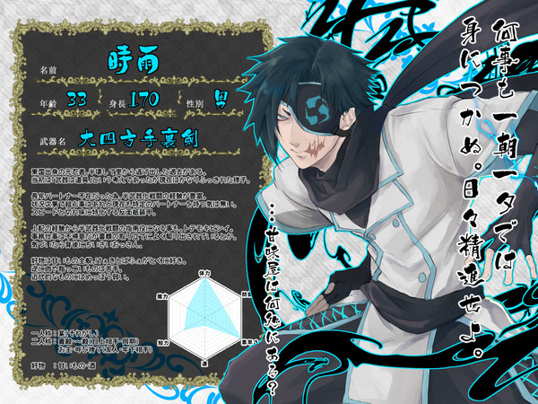 【士武LS】シグレ【キャラシ】