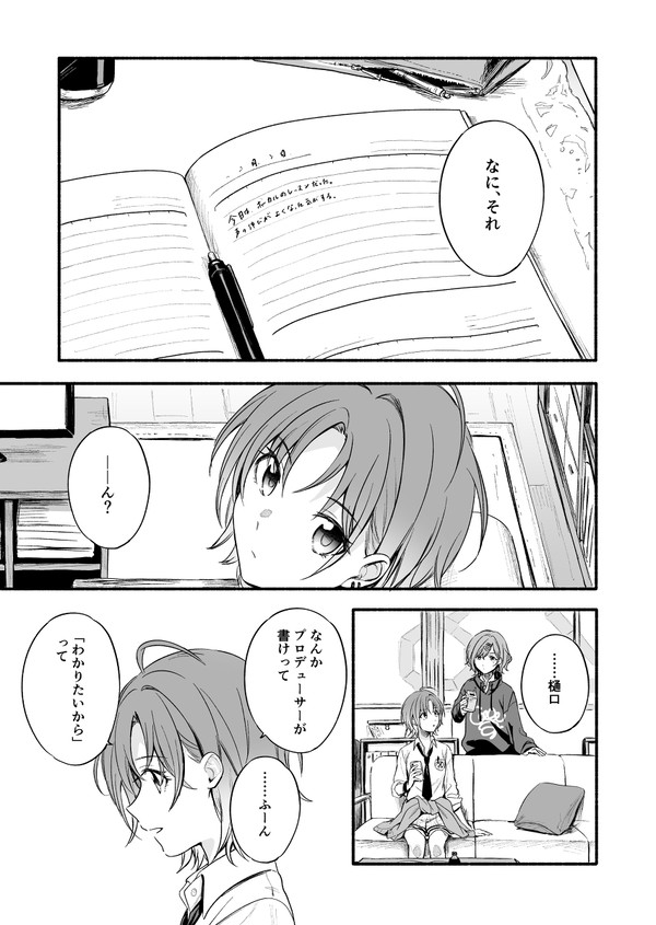 浅倉と樋口と日誌
