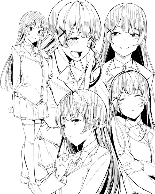 にじさんじ絵まとめ(2018/03~2020/07)