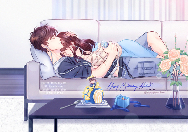 お誕生日おめでとうハク!