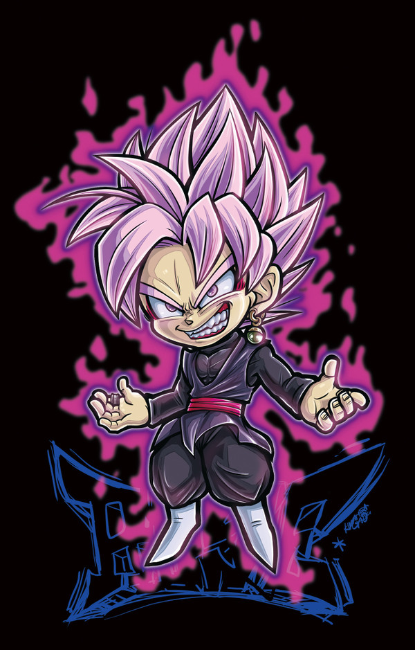 GOKU BLACK SUPER SAIYAN ROSE
