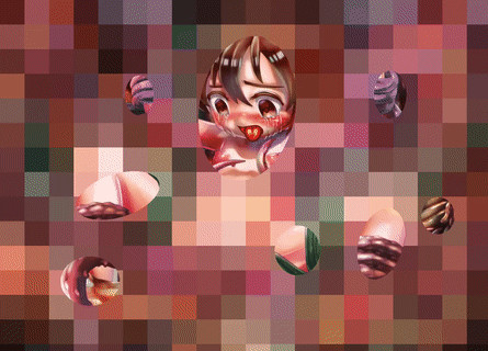 「触手絵001動画版」公開しました！