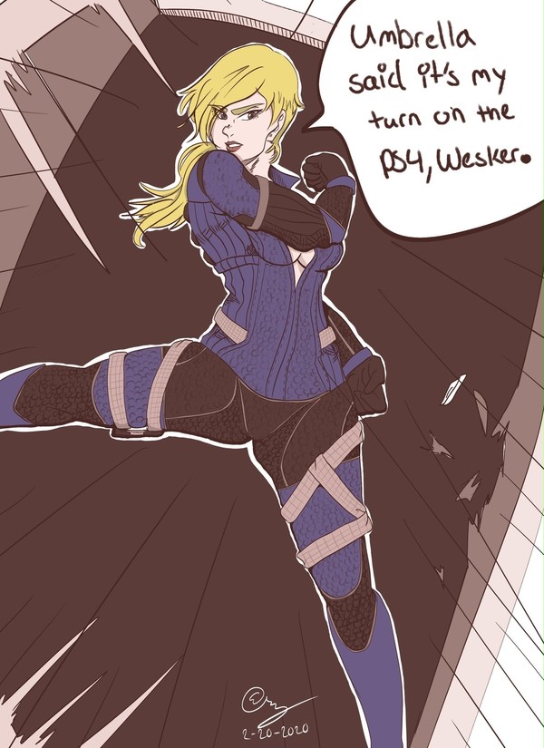 When Wesker's 7 minutes are up
